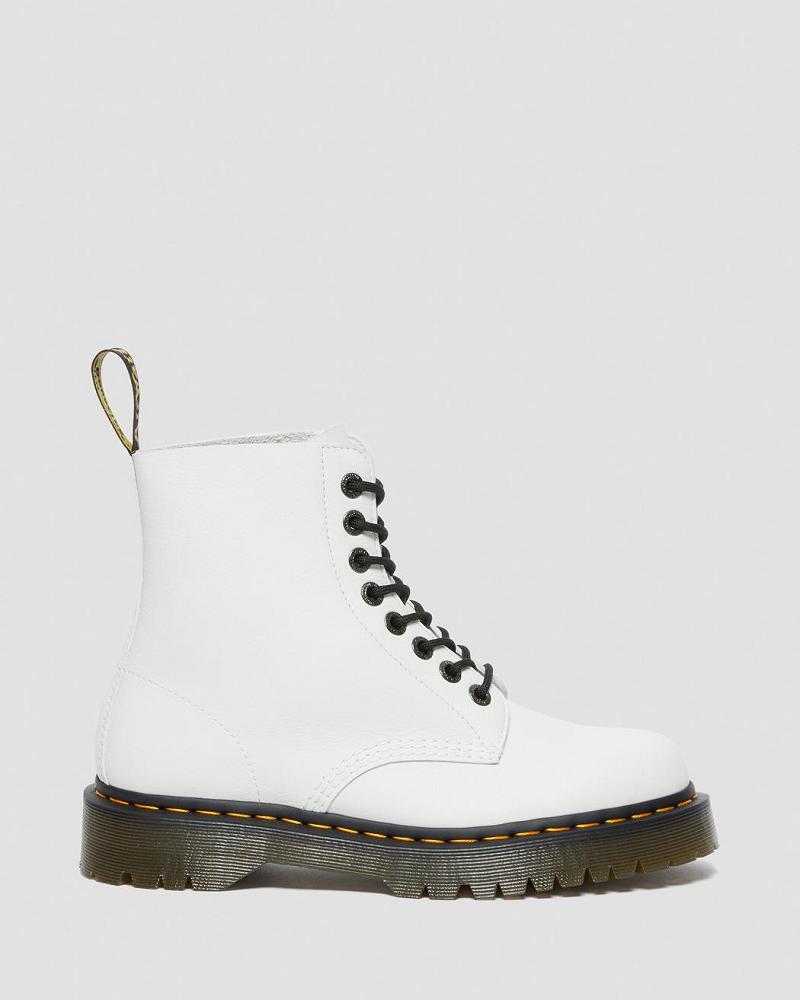 Dr Martens 1460 Pascal Bex Pisa Leren Veterlaarzen Dames Wit | NL 596GSO